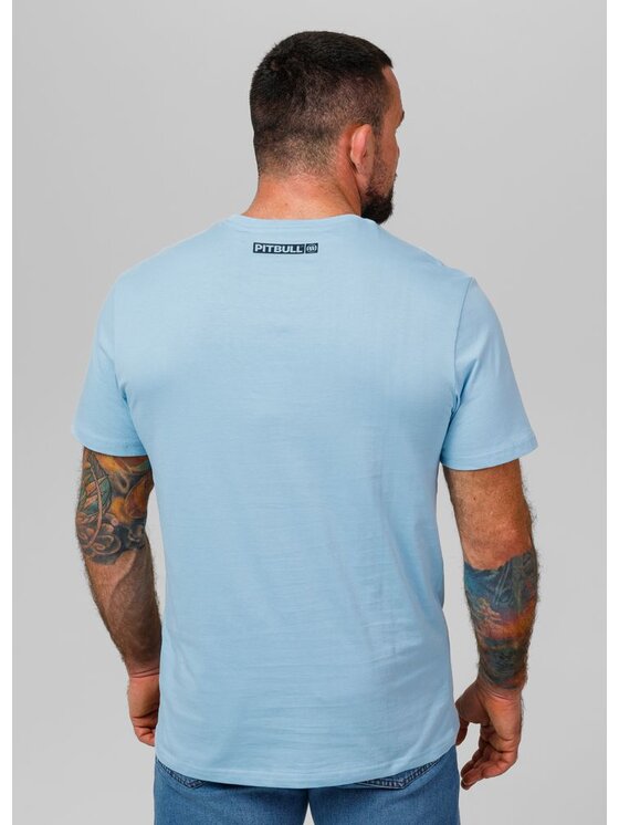 PITBULL PITBULL T-Shirt HILLTOP Niebieski jasny Regular Fit