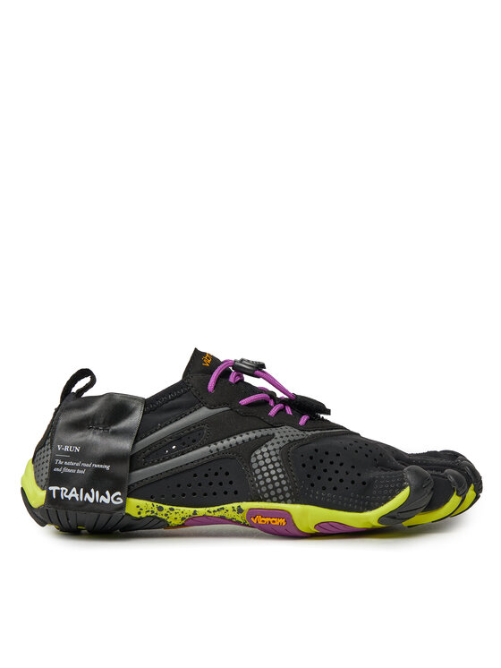 vibram fivefingers chaussures de running v-run 17m7005 noir