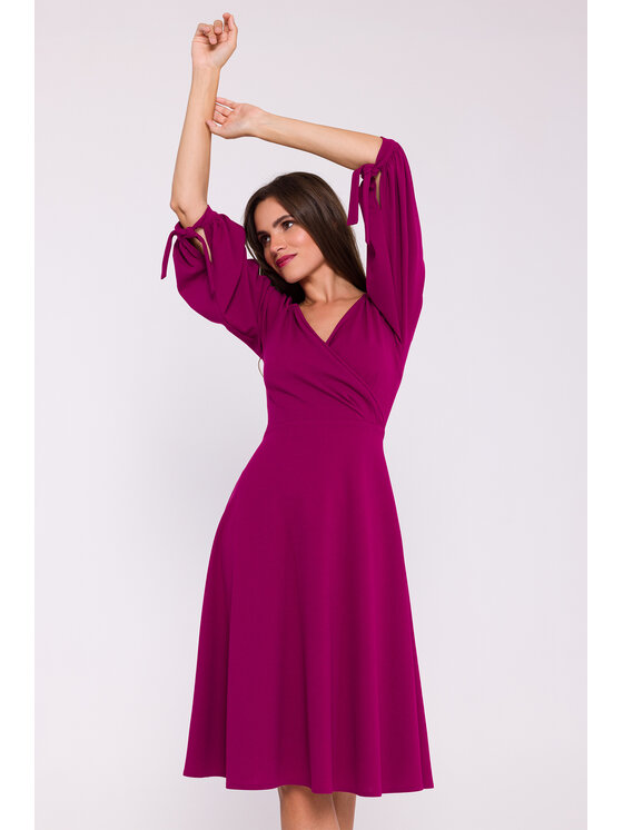 Stylove Stylove Sukienka wieczorowa S383 Różowy Ladies Fit