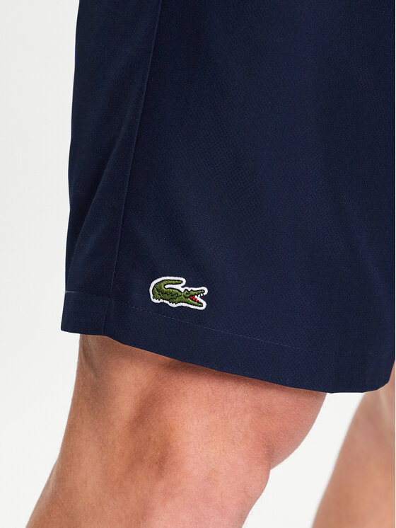 Lacoste Lacoste Pantaloni scurți pentru tenis GH353T Bleumarin Regular Fit