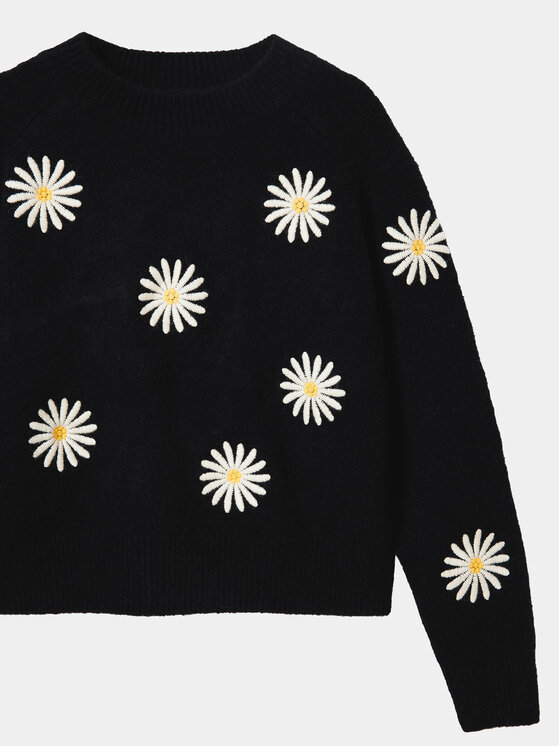 Desigual Desigual Pullover 23WGJF01 Schwarz Regular Fit