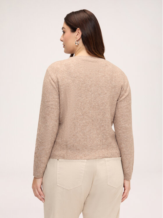 Fiorella Rubino Fiorella Rubino Kardigan M557L008852N0R2 Brązowy Regular Fit