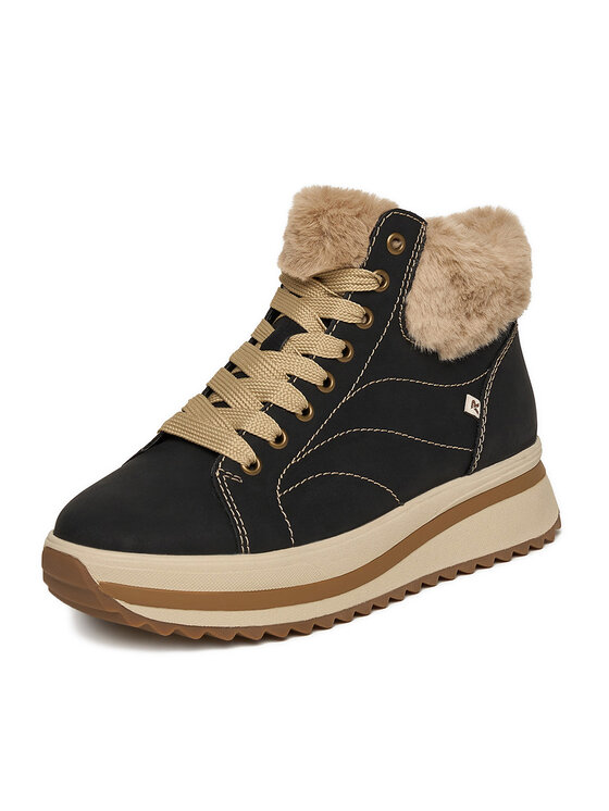 Rieker Rieker Auliniai batai CEO-W3873-00 Juoda