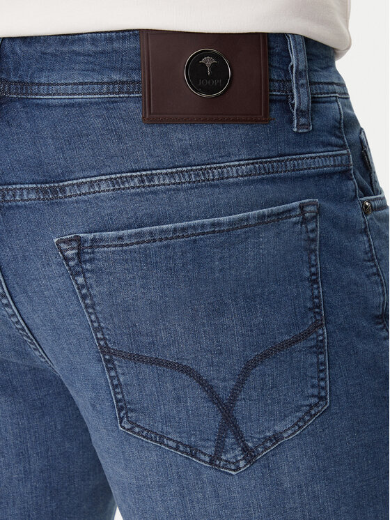 JOOP! JOOP! Džinsiniai šortai 30043025 Tamsiai mėlyna Modern Fit
