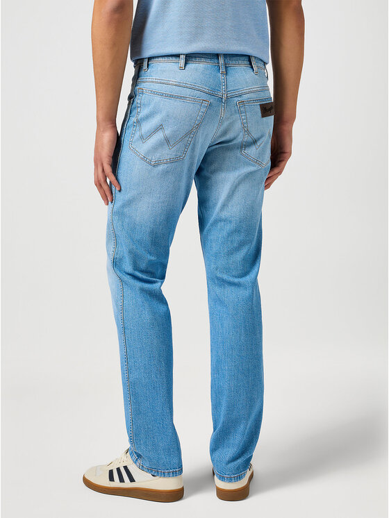 Wrangler Wrangler Jeansy TEXAS SLIM Niebieski Slim Fit