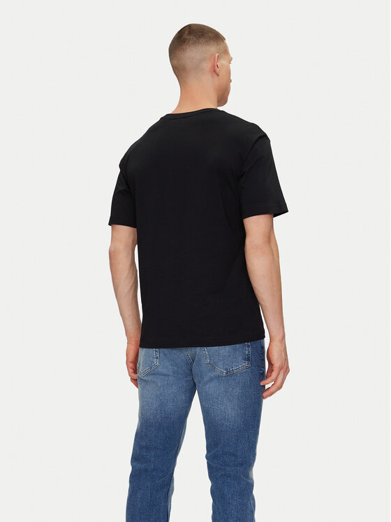 HUGO HUGO T-särk Darthy 50537535 Must Relaxed Fit