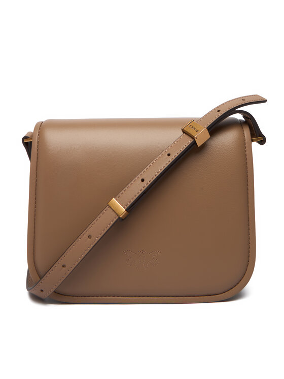 PINKO PINKO Handtasche Love Box Bag Fl Mini PE 25 PLTT 104297 A26L Braun