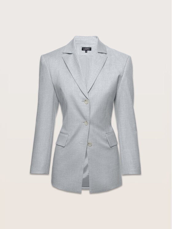 La Mania La Mania Sako CHAN Šedá Slim Fit