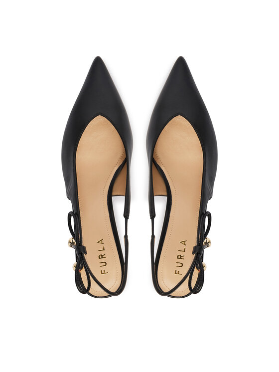 Furla Furla Laiviņas Poppy Slingback YM24FPO X30000 CN O6000 Melns