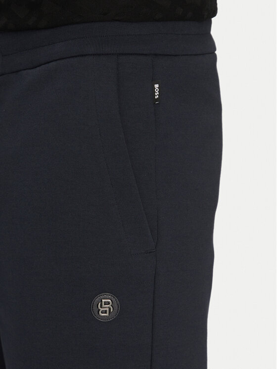 BOSS BOSS Szorty sportowe C-Leoni 50537277 Granatowy Regular Fit