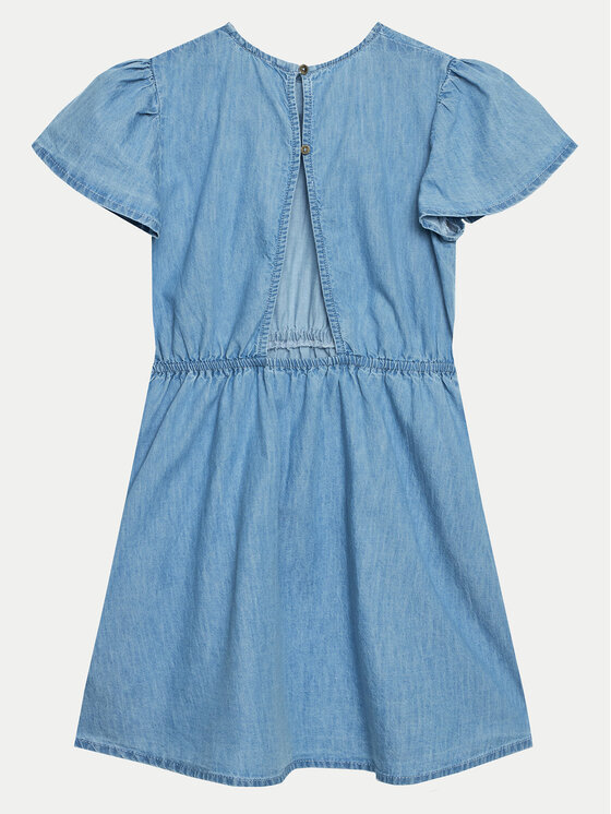 Pepe Jeans Pepe Jeans Rochie de vară Quincy PG951657 Albastru Regular Fit