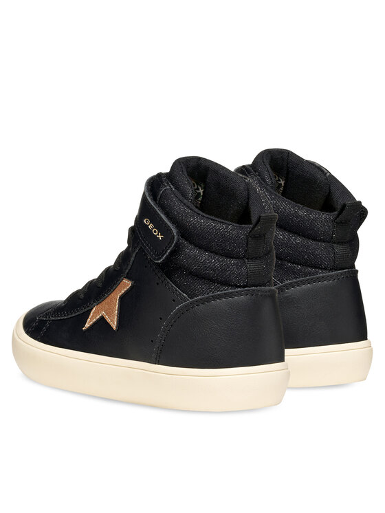 Geox Geox Sneakersy J Gisli Girl J564NC 054AS C9BB5 M Czarny