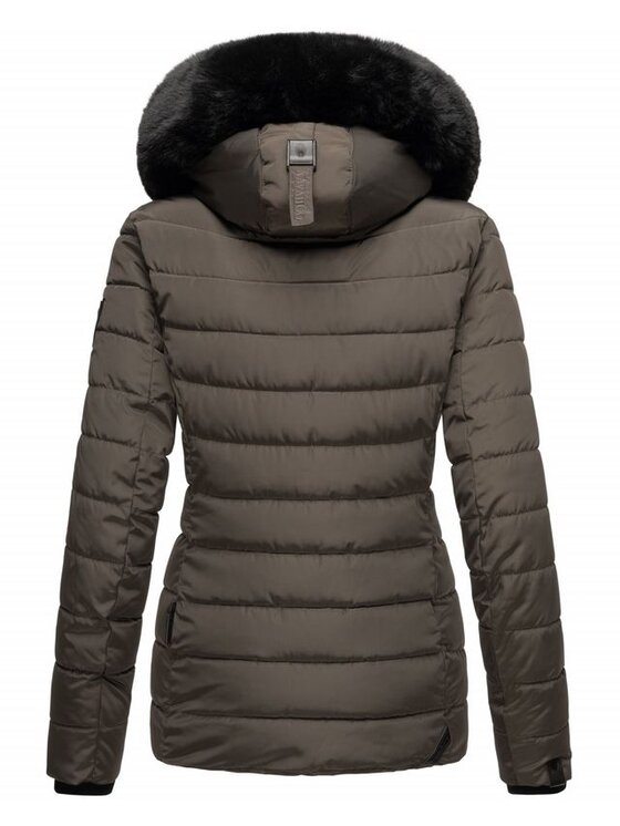 Navahoo Navahoo Kurtka zimowa Milianaa Czarny Casual Fit