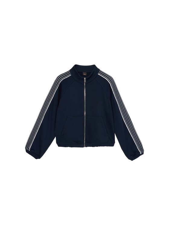 Oltre Oltre Bluza G871J004289N034 Niebieski Regular Fit