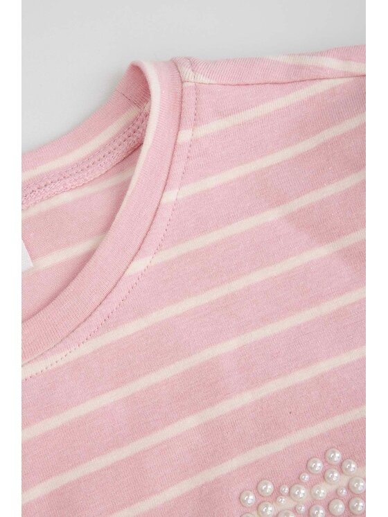 Coccodrillo Coccodrillo T-Shirt WC6143203HGK-007 Różowy Regular Fit