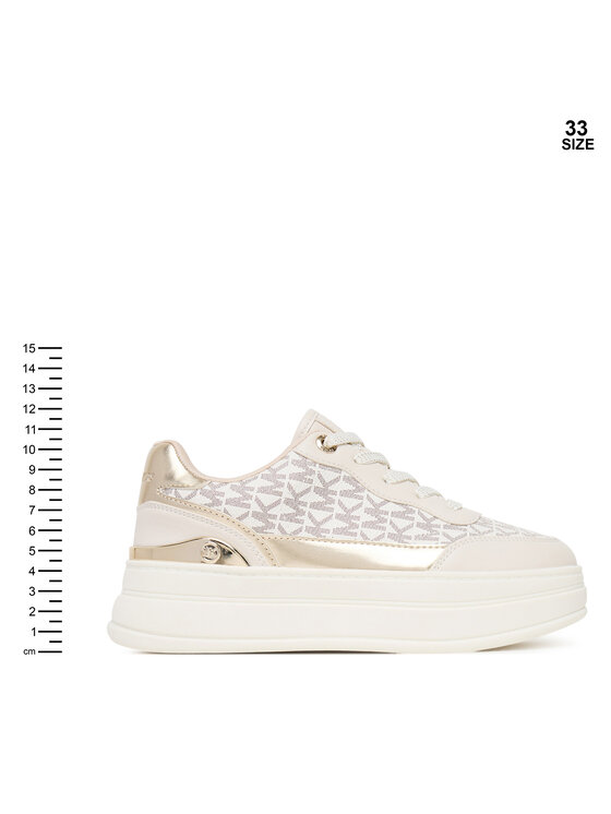MICHAEL Michael Kors MICHAEL Michael Kors Sneakersy MK02735256 Écru