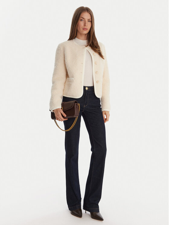 Guess Guess Kožich W5BL69 W3860 Écru Regular Fit