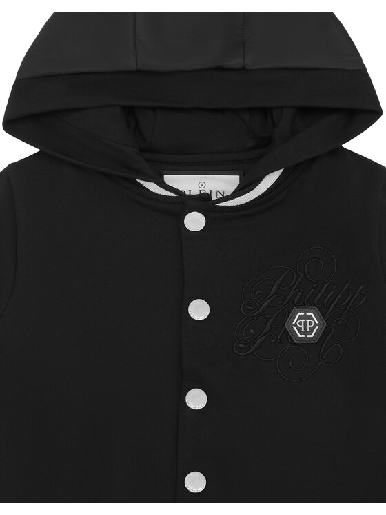 PHILIPP PLEIN PHILIPP PLEIN Kurtka bomber 28277 Czarny Regular Fit