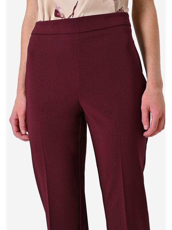Rinascimento Rinascimento Παντελόνι Palazzo Pantalone donna Μπορντό Regular Fit