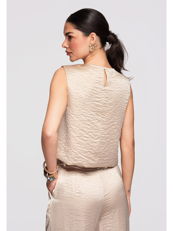 Ombre Ombre Halenka OW-TS-E0004 Khaki Regular Fit