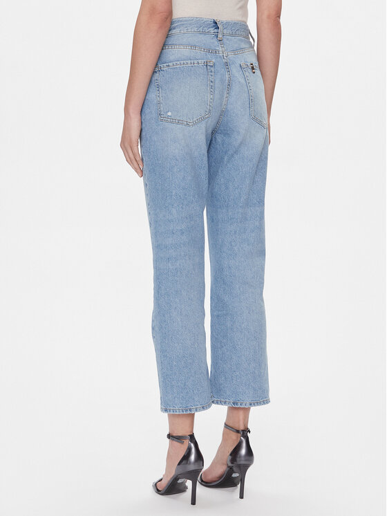 Liu Jo Liu Jo Džínsy UA4156 D4666 Modrá Boyfriend Fit