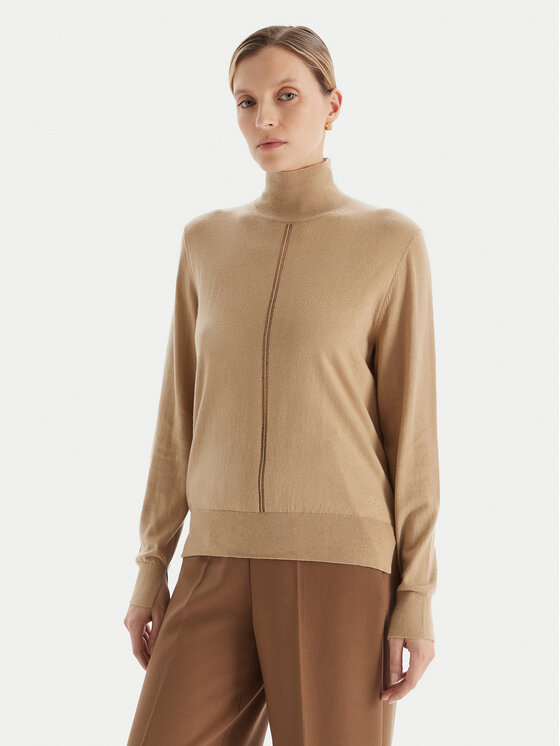 BOSS BOSS Dolčevita C_Faghettini 50551356 Bež Regular Fit