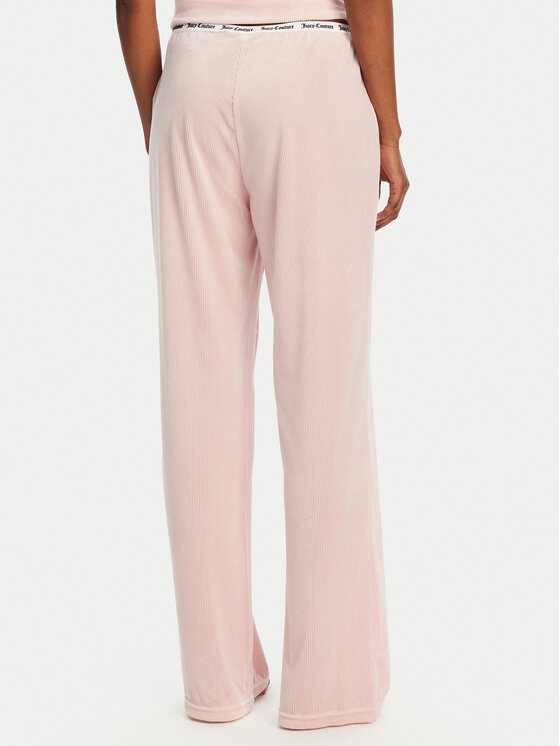 Juicy Couture Juicy Couture Pizsama nadrág Vicky JCLAS125504 Rózsaszín Flare Fit