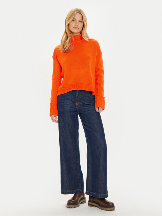 Brave Soul Brave Soul Golfas LK-555ANNAORG Oranžinė Regular Fit