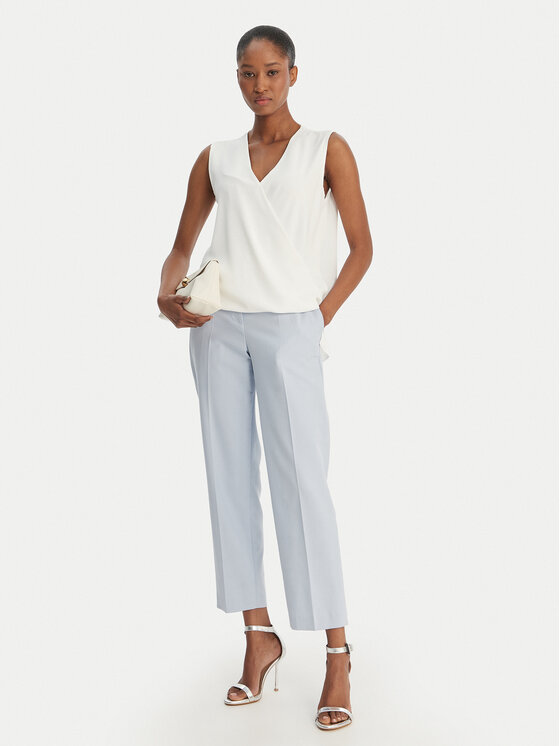 Rinascimento Rinascimento Blusa CFC0128622003 Bianco Regular Fit