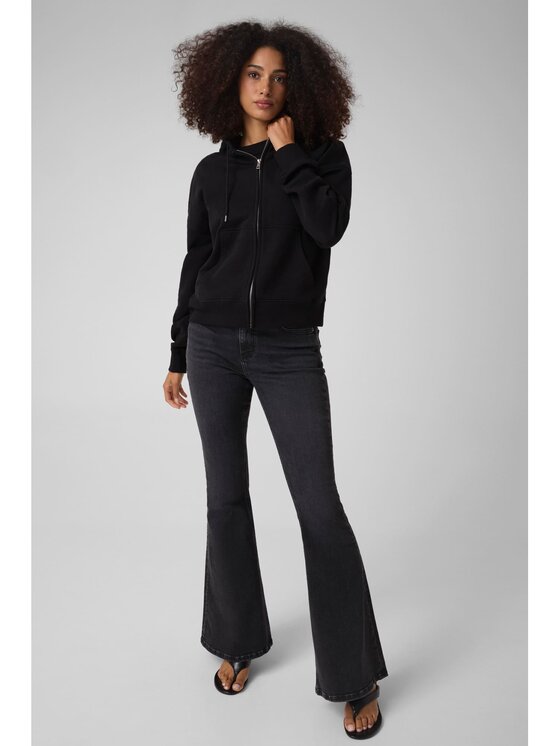 Guess Jeans Guess Jeans Mikina 185021 Černá Classic Fit