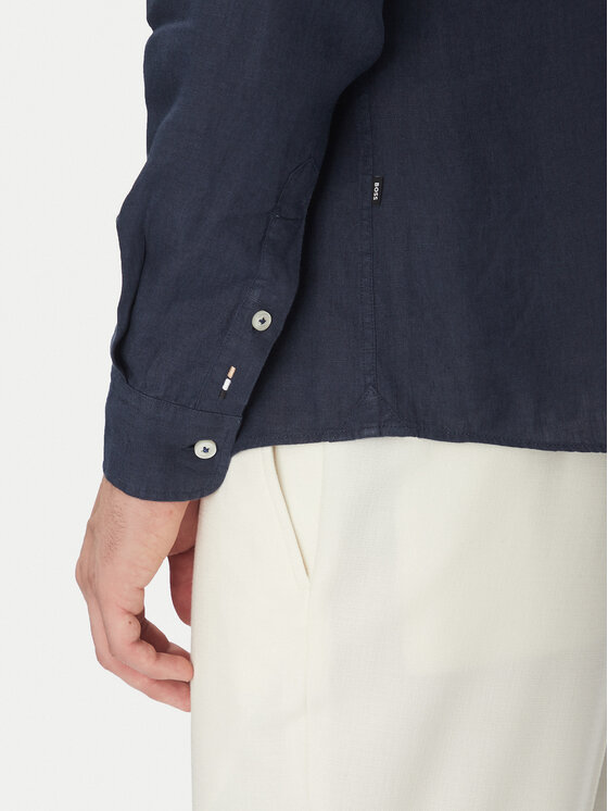 BOSS BOSS Ing H-Roan-Bd-E-C1 50520283 Sötétkék Slim Fit