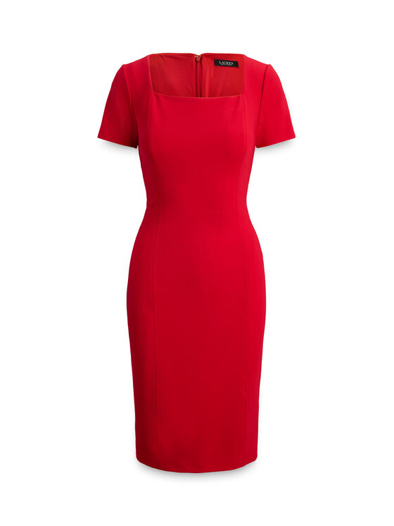 LAUREN RALPH LAUREN LAUREN RALPH LAUREN Koktejlové šaty 253P08759002 Červená Slim Fit