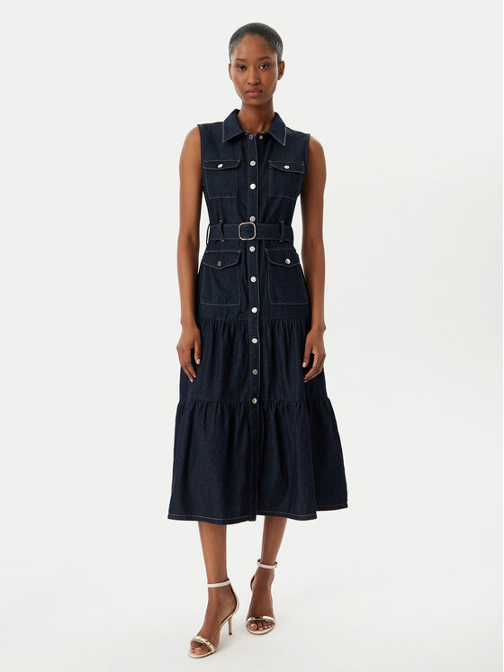 Morgan Morgan Jeanskleid 251-RNAUTICA Dunkelblau Regular Fit