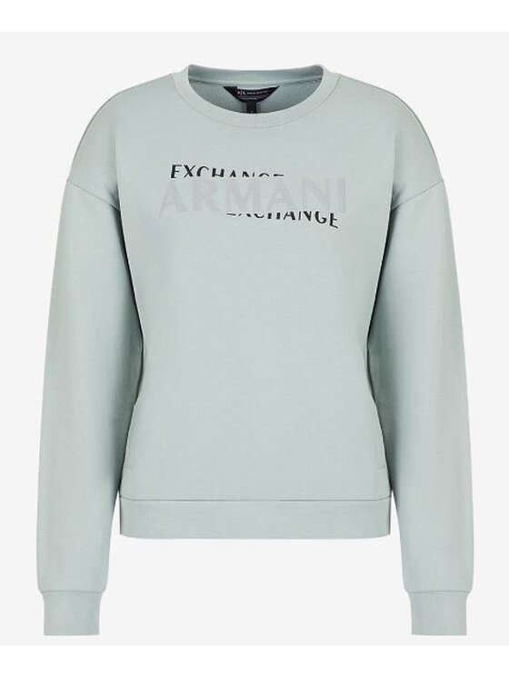 Armani Exchange Armani Exchange Mikina 6LYM16 YJBSZ 1872 Zelená Regular Fit