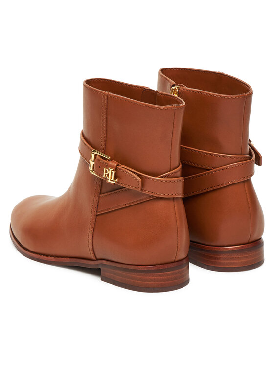 LAUREN RALPH LAUREN LAUREN RALPH LAUREN Botki Brooke Bt 2 802974382001 Brązowy