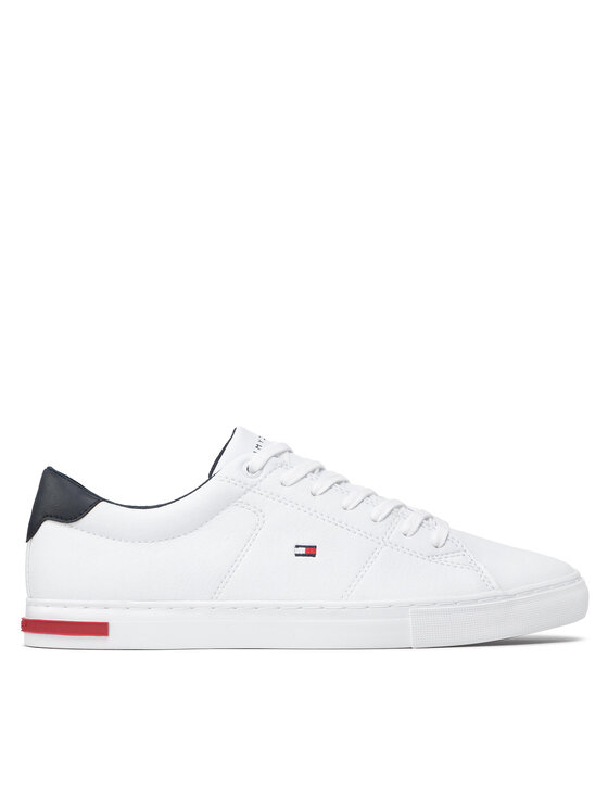 Sneakers Tommy Hilfiger Essential Leather Detail Vulc FM0FM04047 White YBR