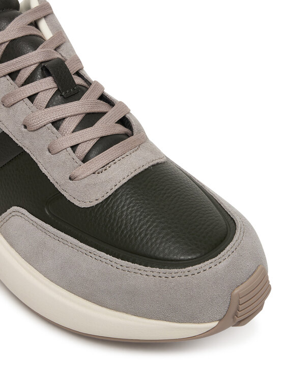 Calvin Klein Calvin Klein Sneakersy City Runner Laceup Tape Lth HM0HM02033 Černá