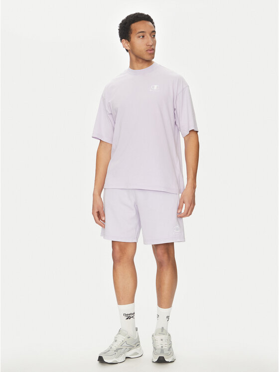 Champion Champion Spordišortsid 221179 Lilla Regular Fit