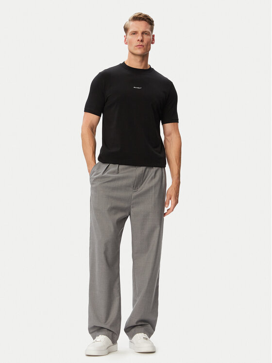 KARL LAGERFELD KARL LAGERFELD Tricou 755037 563221 Negru Regular Fit