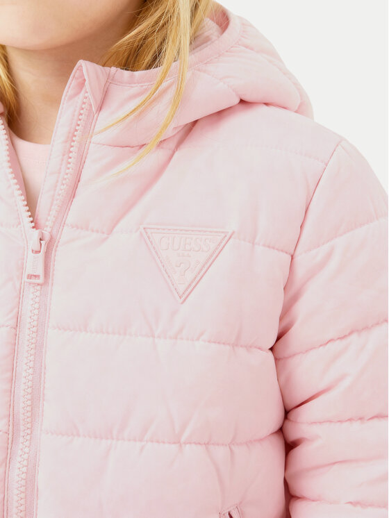 Guess Guess Пуховик H4BT03 WCFM0 Рожевий Regular Fit