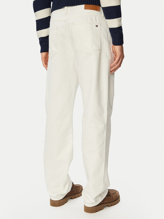 Tommy Hilfiger Tommy Hilfiger Дънки River MW0MW43485 Бял Relaxed Fit
