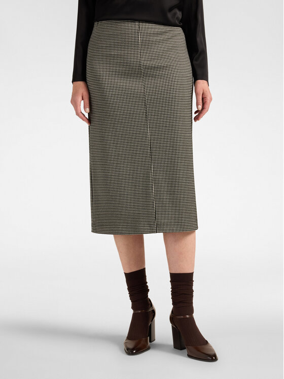 Elena Mirò Elena Mirò Spódnica midi 1002Z100081N001 Czarny Slim Fit
