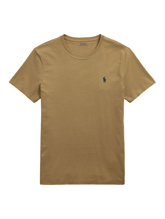 Polo Ralph Lauren Polo Ralph Lauren Póló 710671438429 Bézs Custom Slim Fit
