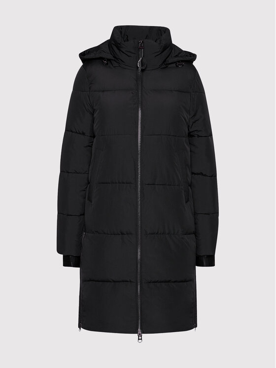 Calvin Klein Wintermantel Elastic Logo Sorona K20K203050 Schwarz Regular Fit Modivo.at