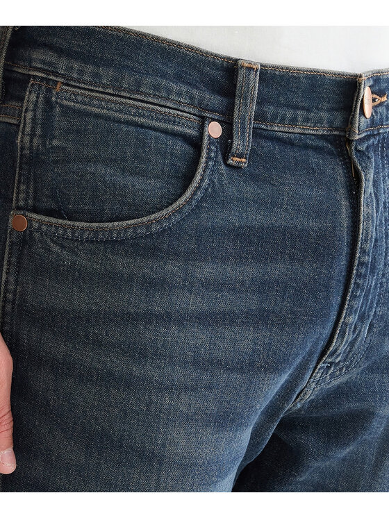 Wrangler Wrangler Jeansy 112377818 Niebieski Slim Fit