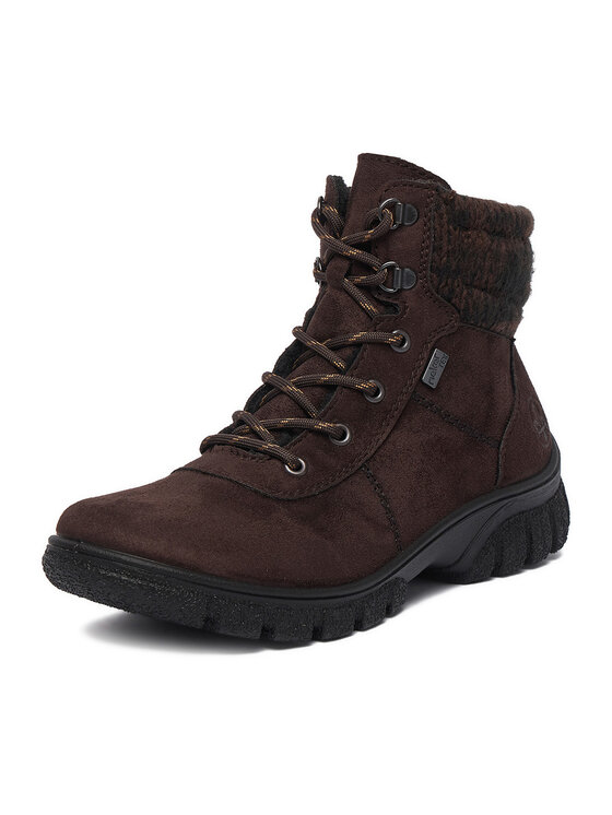 Rieker Rieker Schnürschuhe CEO-Z7220-25 Dunkelbraun