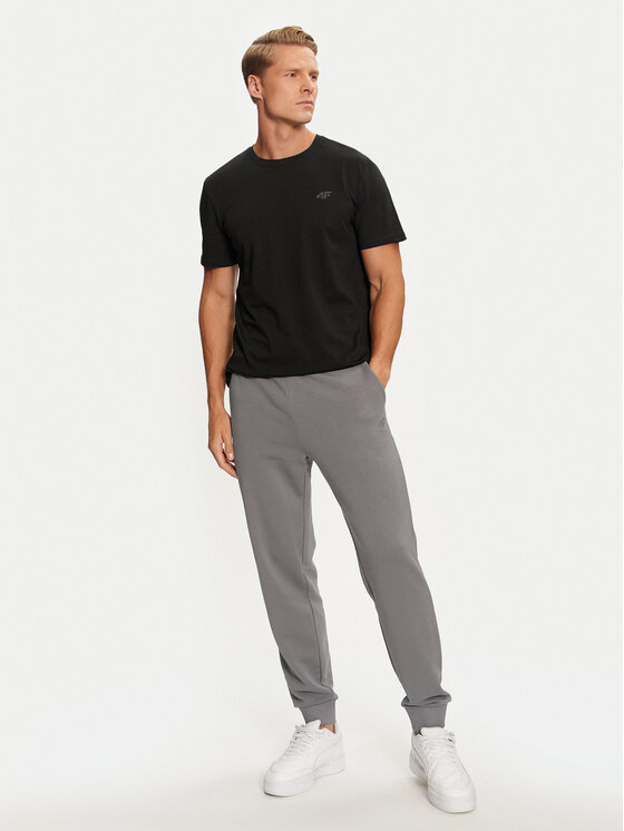 4F 4F Jogginghose 4FWMM00TTROM0942 Grau Regular Fit