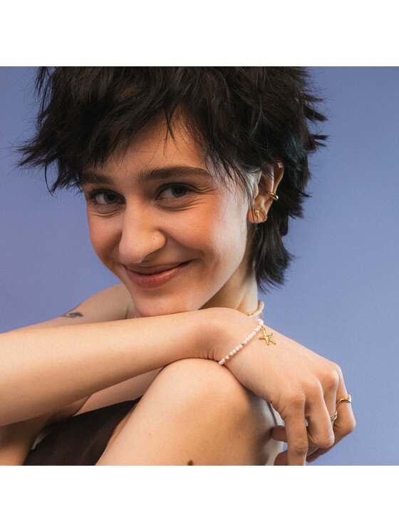 ANIA KRUK ANIA KRUK Bransoletka SAKAP3462Z Złoty