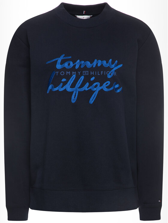 Tommy Hilfiger Tommy Hilfiger Μπλούζα Romy WW0WW26669 Σκούρο μπλε Regular Fit