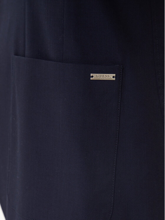Guess Guess Sakko M4YN09 WG9Y0 Dunkelblau Regular Fit